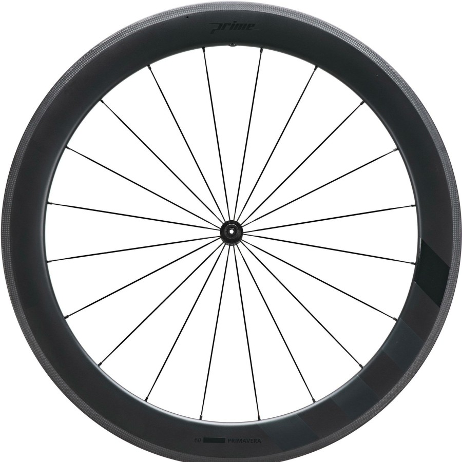 Wheels & Tyres Prime | Prime Primavera 60 Carbon Rim Brake Front Wheel Black