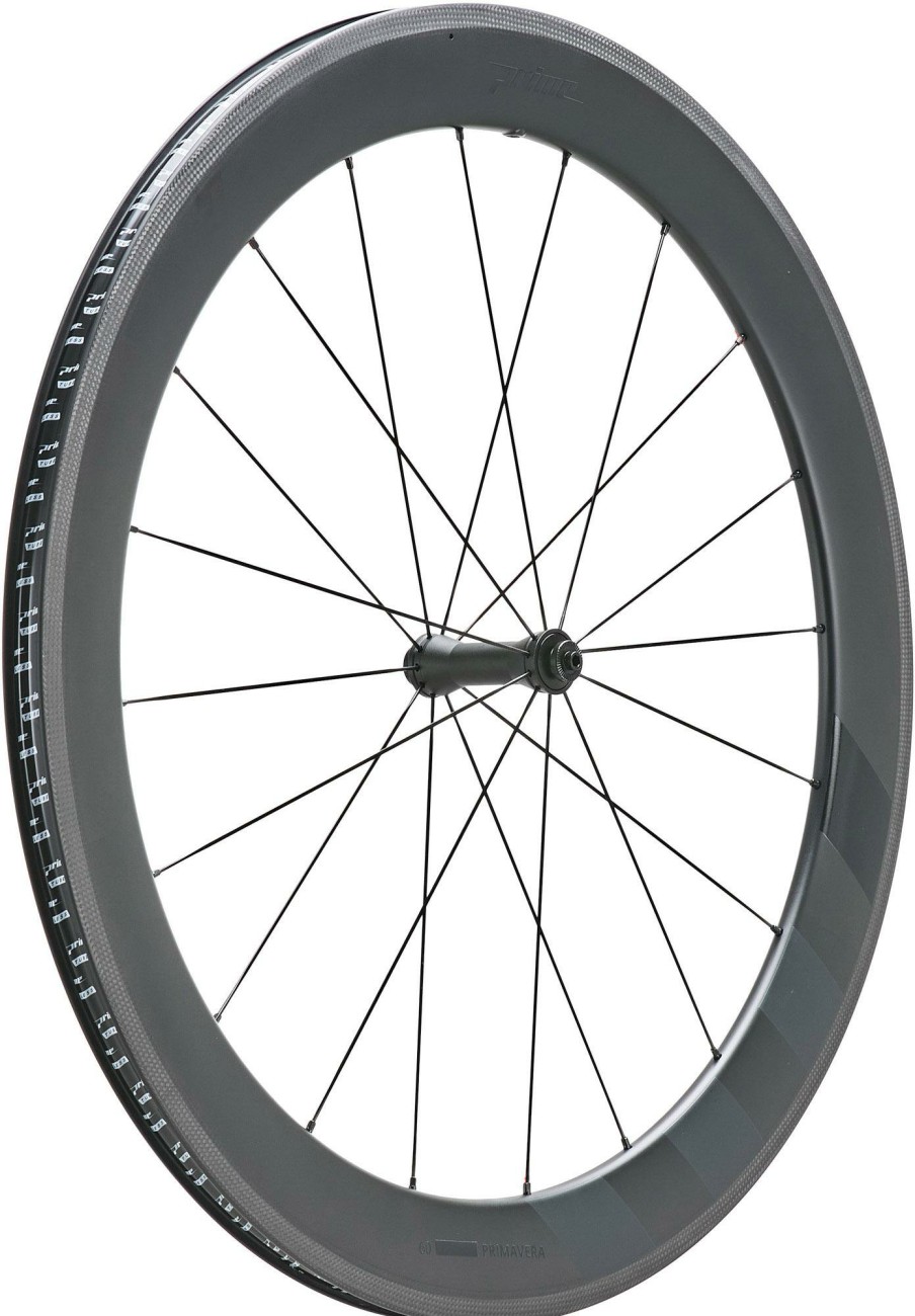 Wheels & Tyres Prime | Prime Primavera 60 Carbon Rim Brake Front Wheel Black