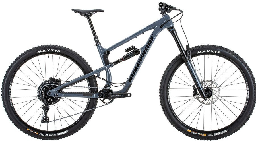 Bikes Nukeproof Full Suspension Mountain Bikes | Nukeproof Mega 290 Comp Alloy Bike (Advent X) Bullet Grey