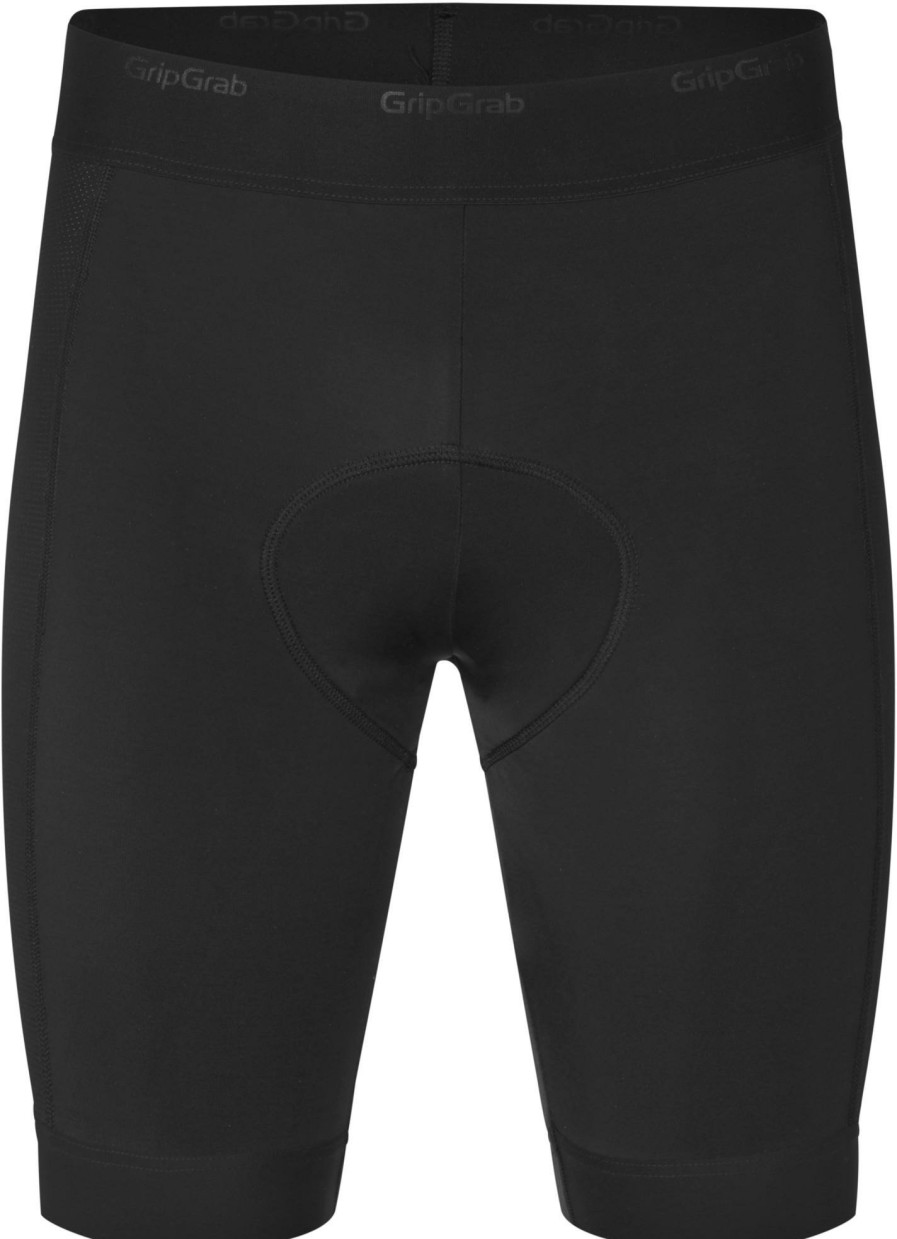 Clothing GripGrab Waist Shorts | Gripgrab Ventilite Padded Liner Shorts Black