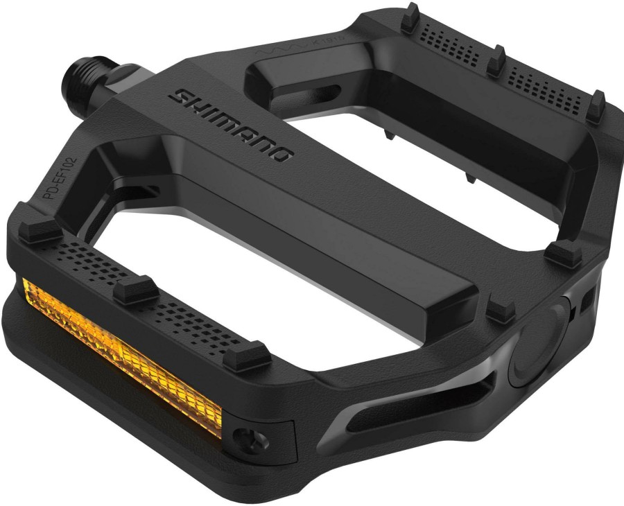 Bike Parts Shimano Flat Pedals | Shimano Pd-Ef102 Pedals