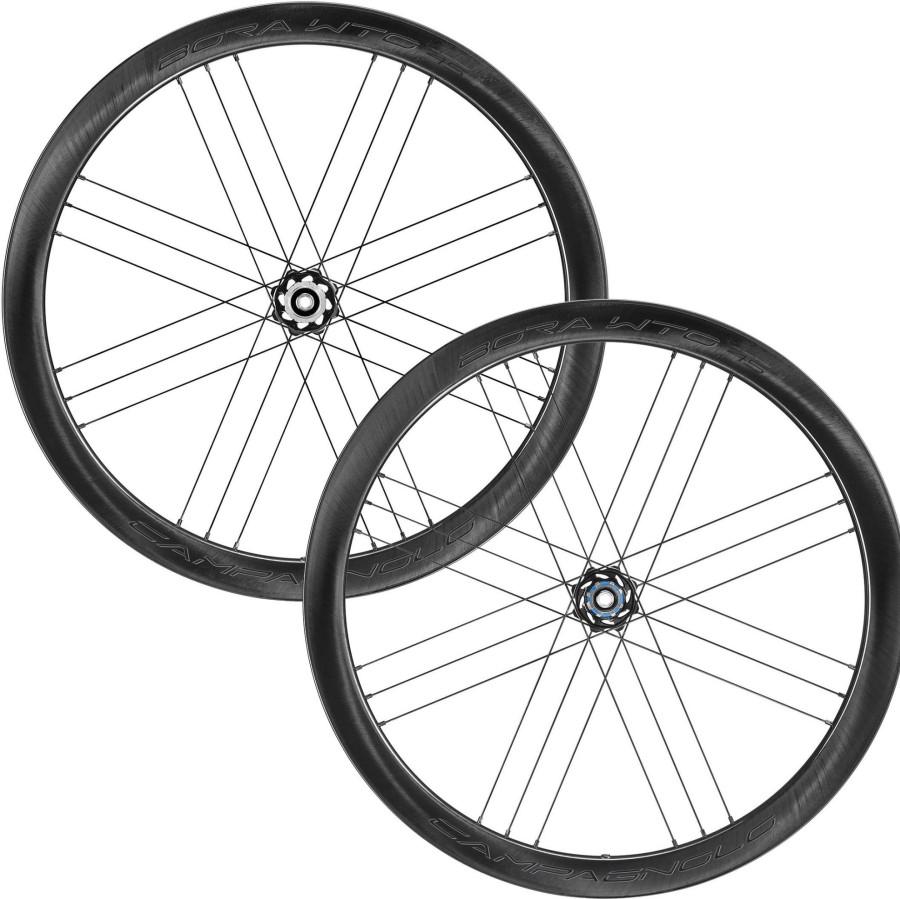 Wheels & Tyres Campagnolo | Campagnolo Bora Wto 45 Disc Brake Road Wheelset Dark Label