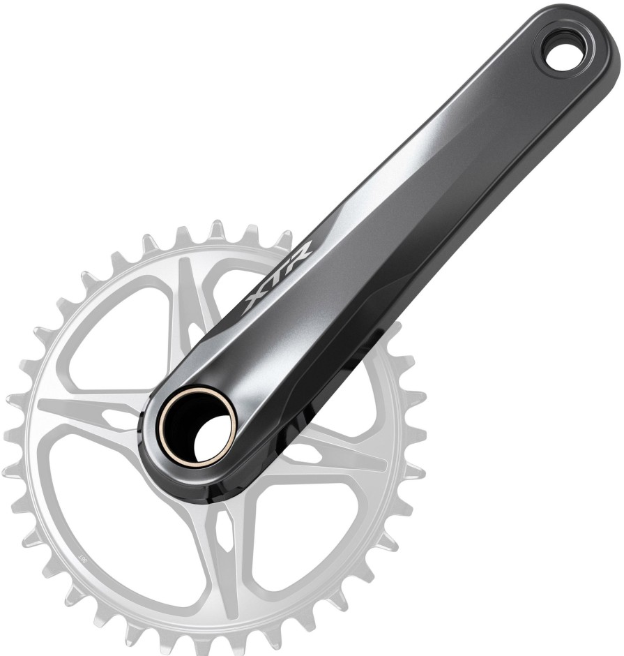 Bike Parts Shimano Chainsets & Cranksets | Shimano Xtr M9100 11 Speed Mtb Crankset Grey