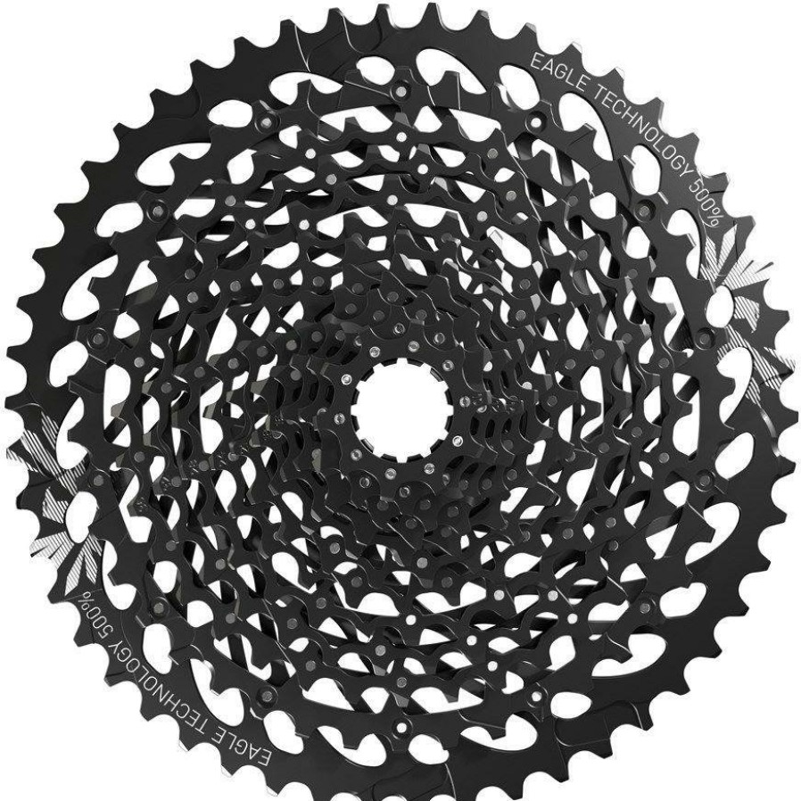 Bike Parts SRAM Cassettes | Sram Gx Eagle Xg-1275 12 Speed Mtb Cassette Black