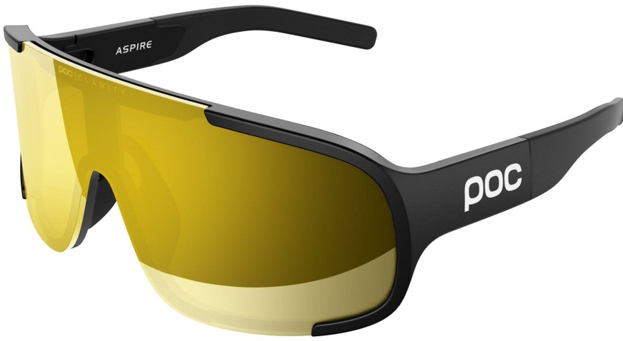 Helmets & Protection POC Sunglasses | Poc Eyewear Aspire Sunglasses Uranium Black Violet/Gold Mirror