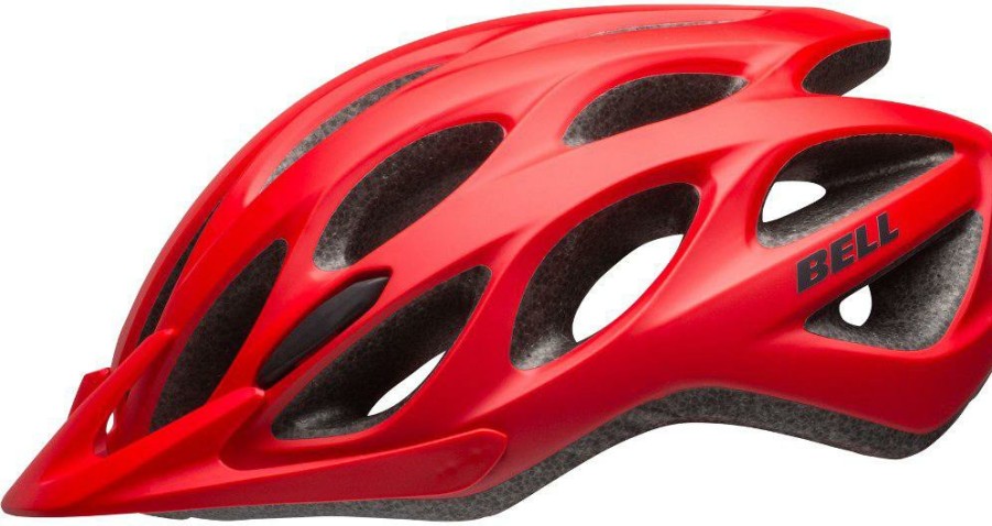 Helmets & Protection Bell Mountain Bike Helmets | Bell Tracker Helmet Matte Red