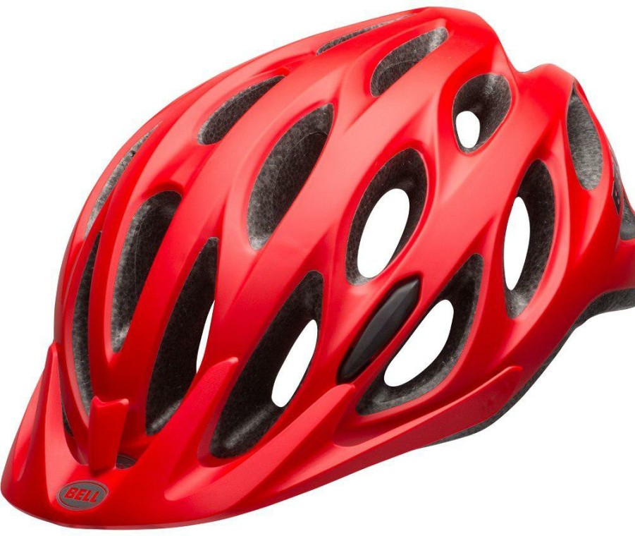 Helmets & Protection Bell Mountain Bike Helmets | Bell Tracker Helmet Matte Red