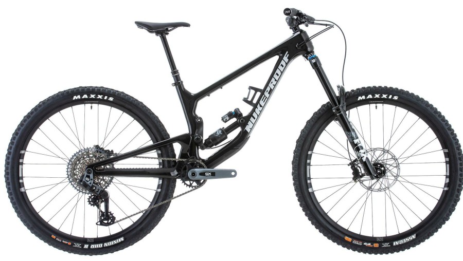 Bikes Nukeproof Full Suspension Mountain Bikes | Nukeproof Giga 290 Elite Bike (Gx Eagle Trans) Cosmic Black