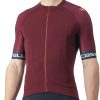 Clothing Castelli Short Sleeve Jerseys | Castelli Entrata Vi Jersey Savile Blue/Bordeaux