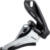 Bike Parts Shimano Derailleurs | Shimano Xt M8100 2X12 Speed Mtb Front Derailleur Black