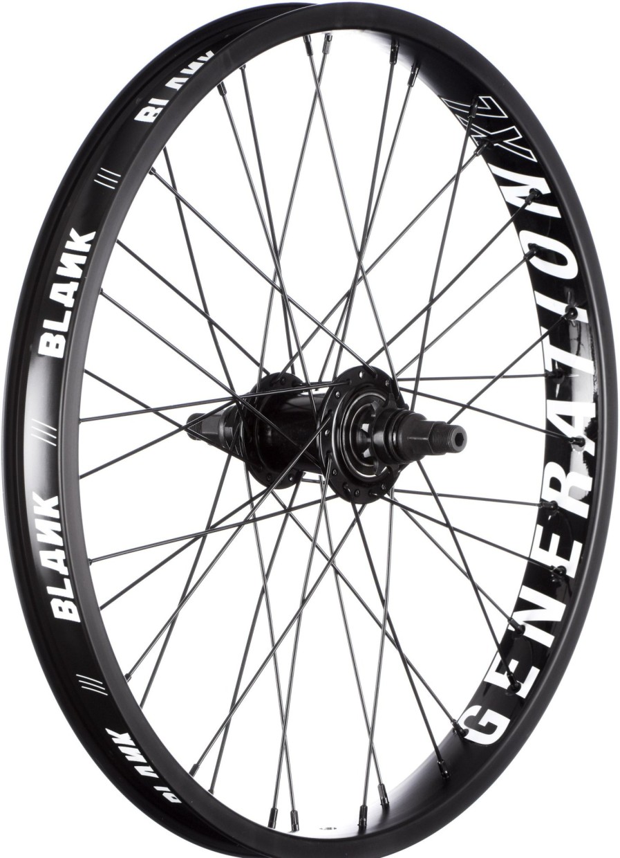 Wheels & Tyres Blank | Blank Generation Freecoaster 20" Bmx Wheel Black