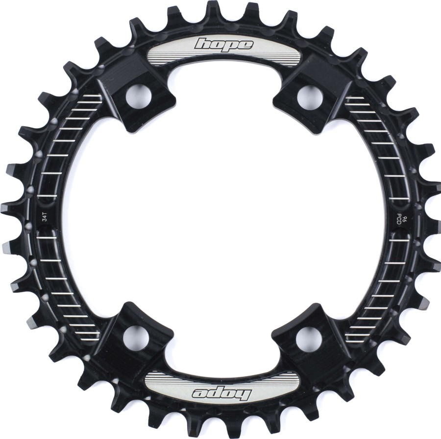 Bike Parts Hope Chainrings | Hope M8000-Mt700 Retainer Chainring Black