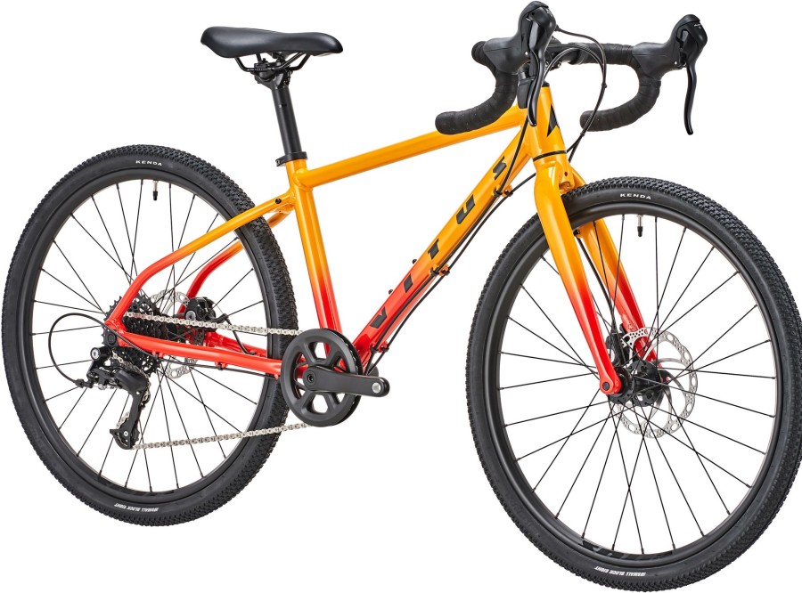 Bikes Vitus Pedal Bikes | Vitus Energie 24 Kids Cx Bike Orange Fade