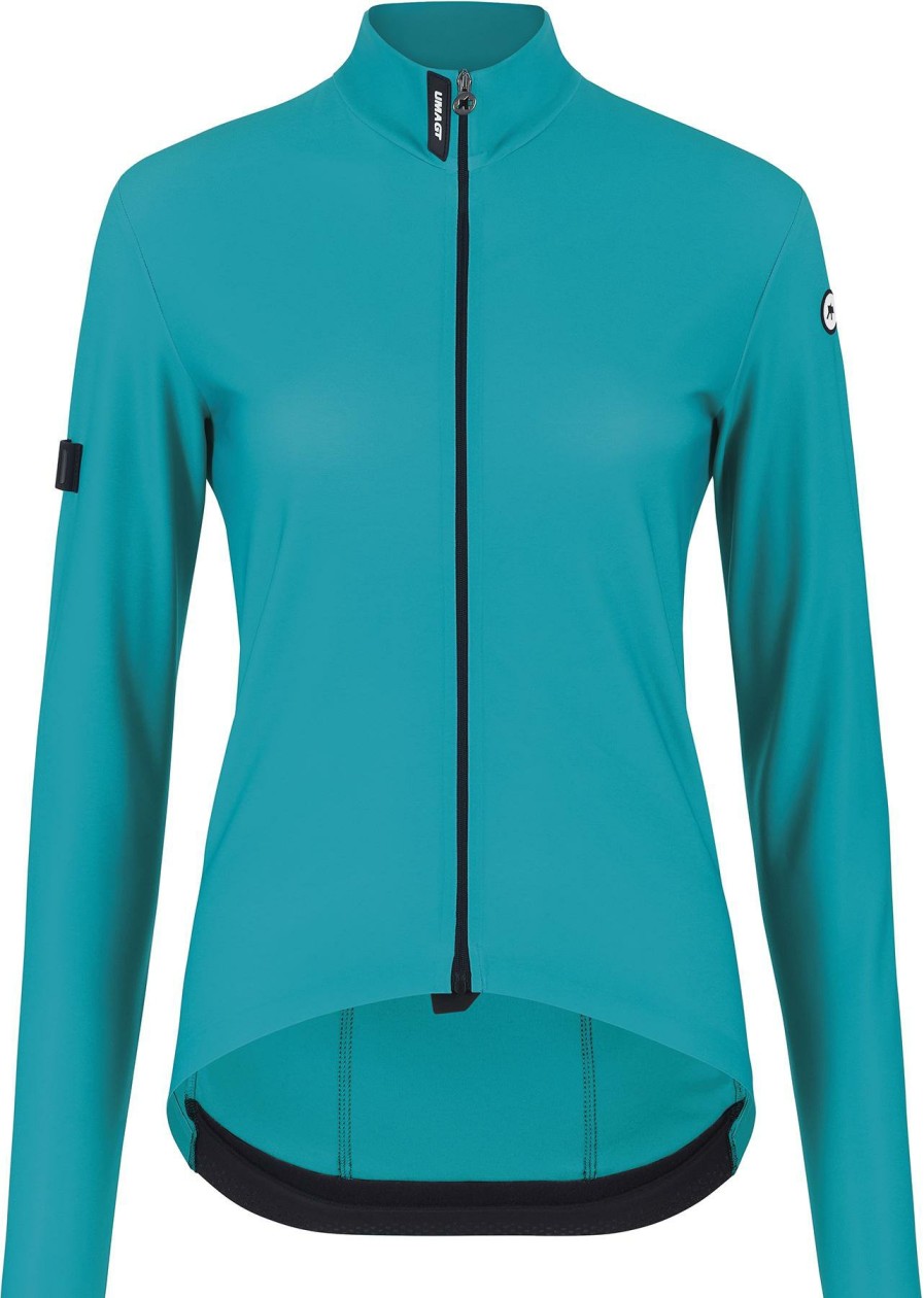 Clothing Assos Long Sleeve Jerseys | Assos Women'S Uma Gt Spring Fall Jersey C2 Turquoise Green