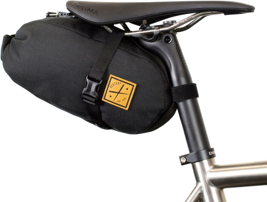 Accessories Restrap Bike Bags | Restrap Bikepacking Saddle Pack Black