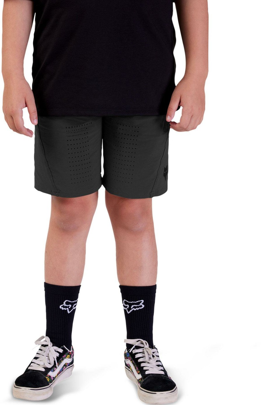 Clothing Fox Racing Baggy Shorts | Fox Racing Youth Flexair Shorts Black