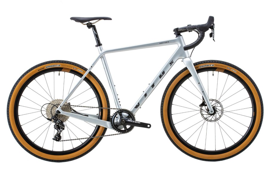 Bikes Vitus | Substance Carbon Apex Gravel Bike Silver