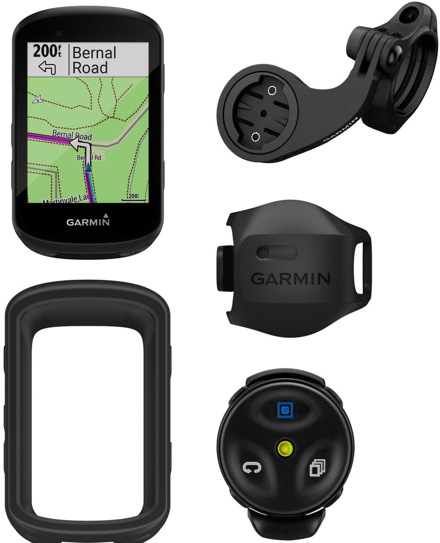 Accessories Garmin Bike GPS | Garmin Edge 530 Mountain Bike Bundle Black