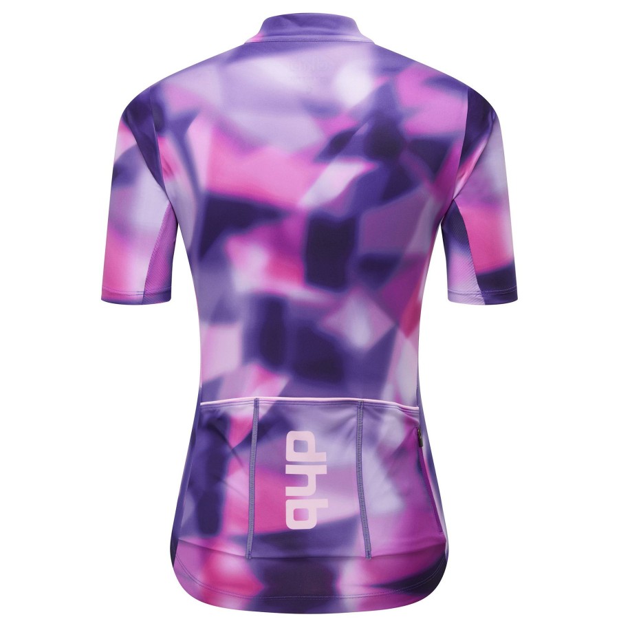 Clothing DHB Short Sleeve Jerseys | Dhb Moda Women'S Short Sleeve Jersey Viola Pastel Lilac