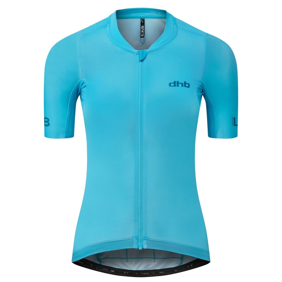 Clothing DHB Short Sleeve Jerseys | Dhb Aeron Lab Women'S Short Sleeve Jersey Light Blue