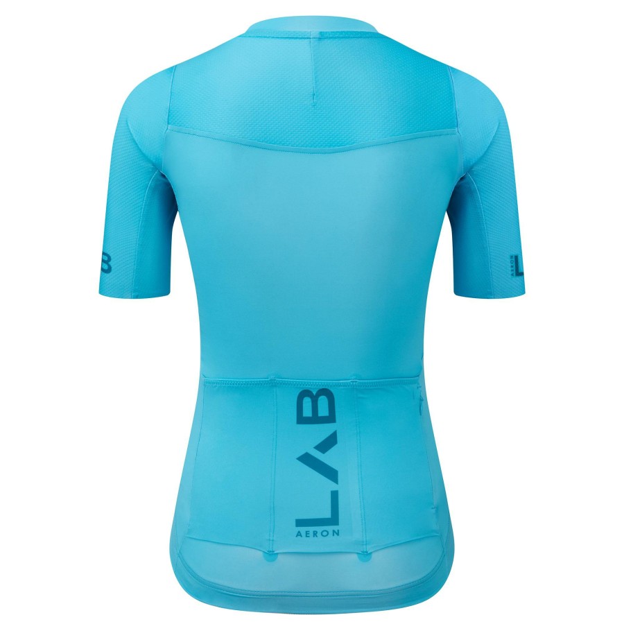 Clothing DHB Short Sleeve Jerseys | Dhb Aeron Lab Women'S Short Sleeve Jersey Light Blue