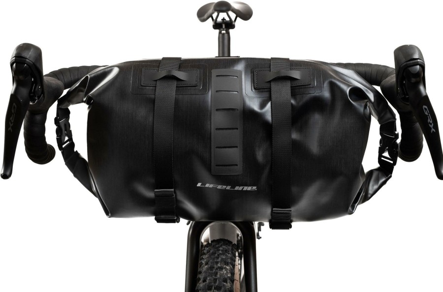 Accessories LifeLine Bike Bags | Lifeline Adventure Handlebar Bag Black