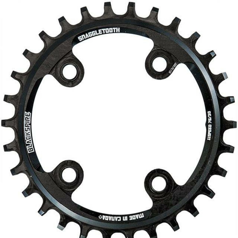 Bike Parts Blackspire Chainrings | Spire Snaggletooth Narrow Wide Chainring (Xx1) Black