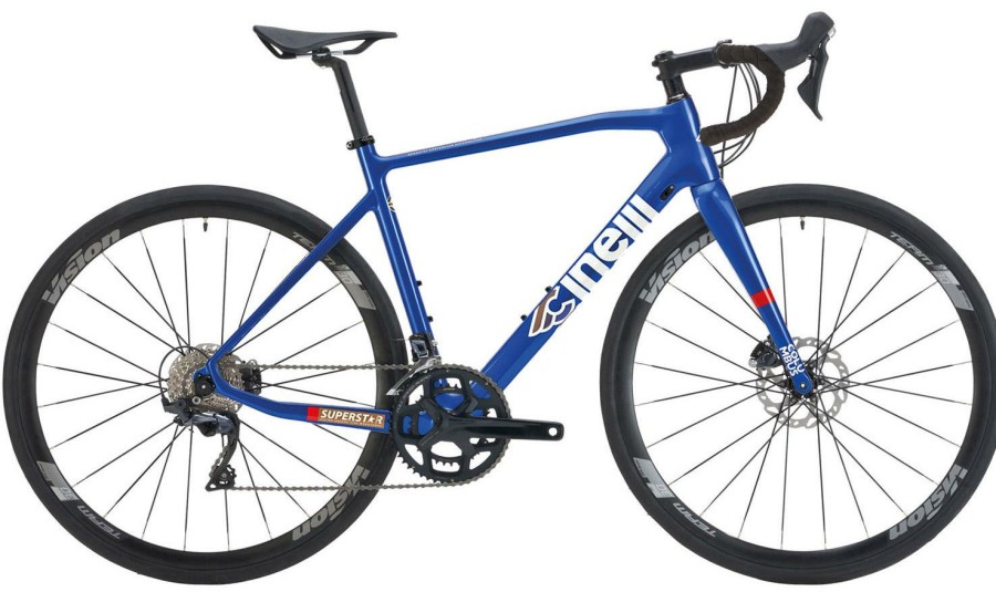 Bikes Cinelli | Cinelli Superstar Disc Ultegra Road Bike 2023 Dark Night