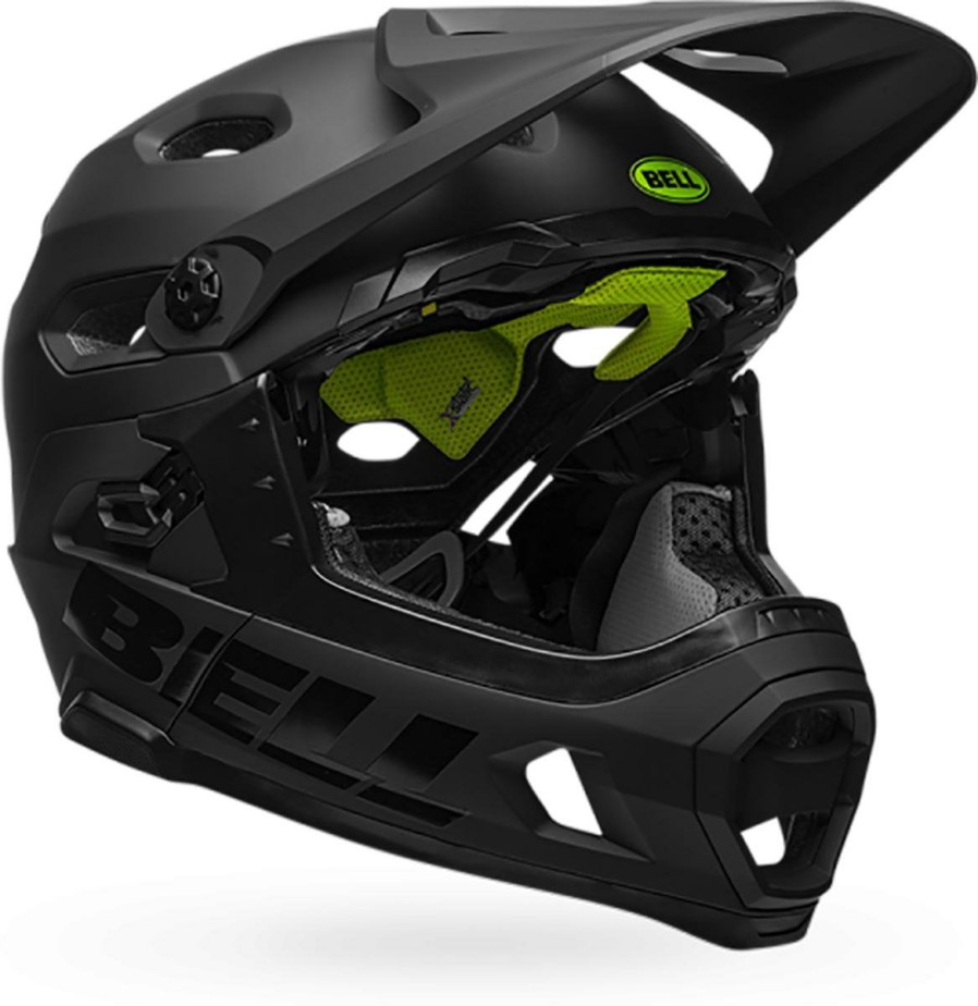 Helmets & Protection Bell Mountain Bike Helmets | Bell Super Dh Full Face Helmet (Mips) Black/Black