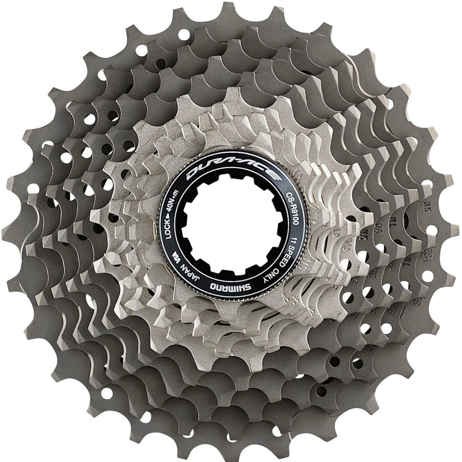 Bike Parts Shimano Cassettes | Shimano Dura-Ace R9100 Cassette Silver