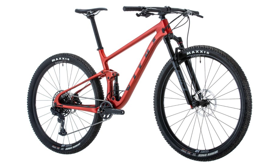 Bikes Vitus Full Suspension Mountain Bikes | Vitus Rapide Fs Crs Mountain Bike Octane Red