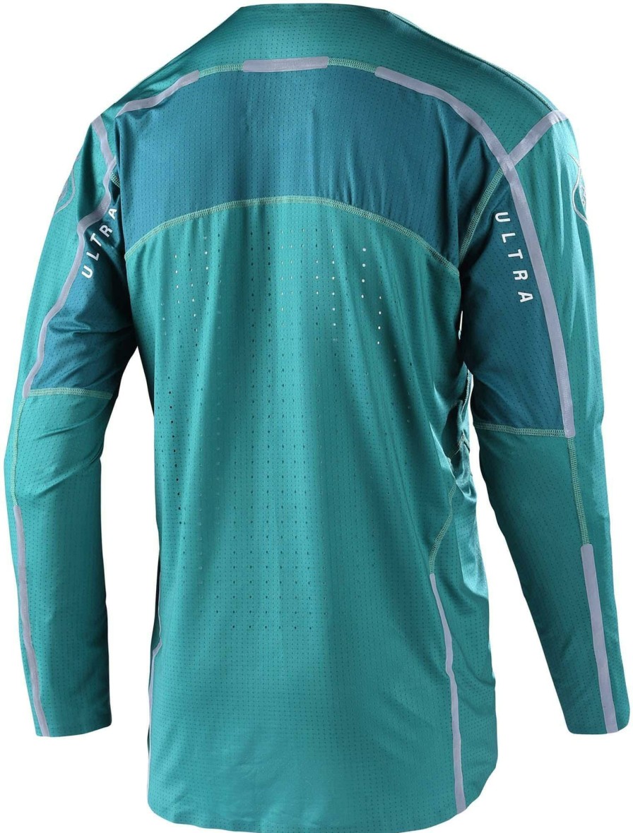 Clothing Troy Lee Designs Long Sleeve Jerseys | Troy Lee Designs Sprint Ultra Jersey Lines Ivy/White