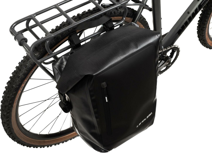 Accessories LifeLine Bike Bags | Lifeline Adventure Pannier Bag Black