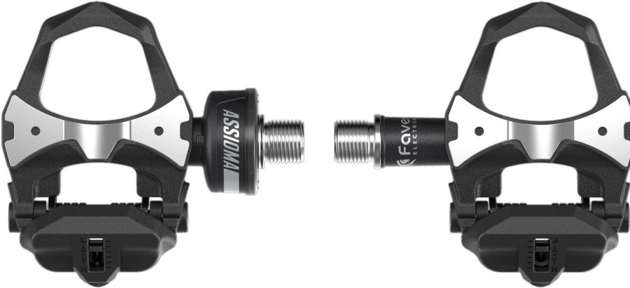 Accessories Favero Power Meters | Favero Assioma Uno Power Meter Pedals Black/Grey