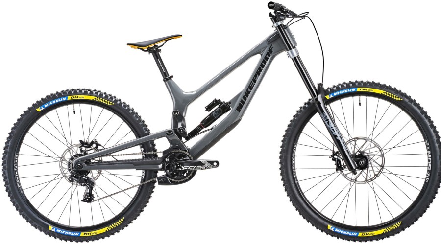 Bikes Nukeproof Full Suspension Mountain Bikes | Nukeproof Dissent 297 Comp Carbon Bike (Gx Dh) Bullet Grey