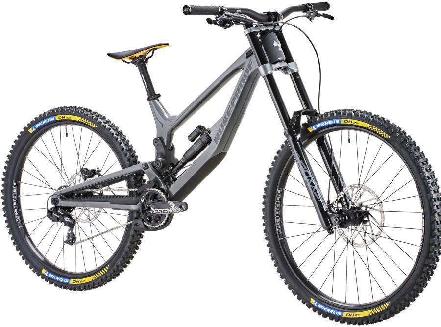 Bikes Nukeproof Full Suspension Mountain Bikes | Nukeproof Dissent 297 Comp Carbon Bike (Gx Dh) Bullet Grey