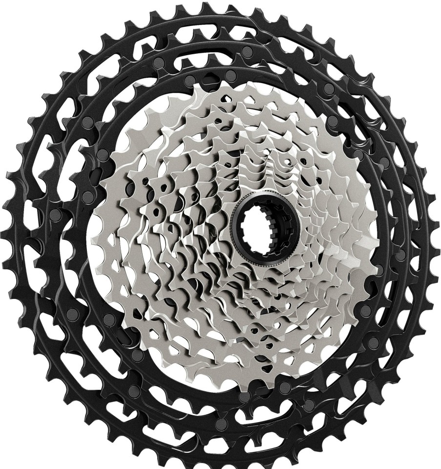 Bike Parts Shimano Cassettes | Shimano Xtr M9100 12 Speed Cassette Black/Silver