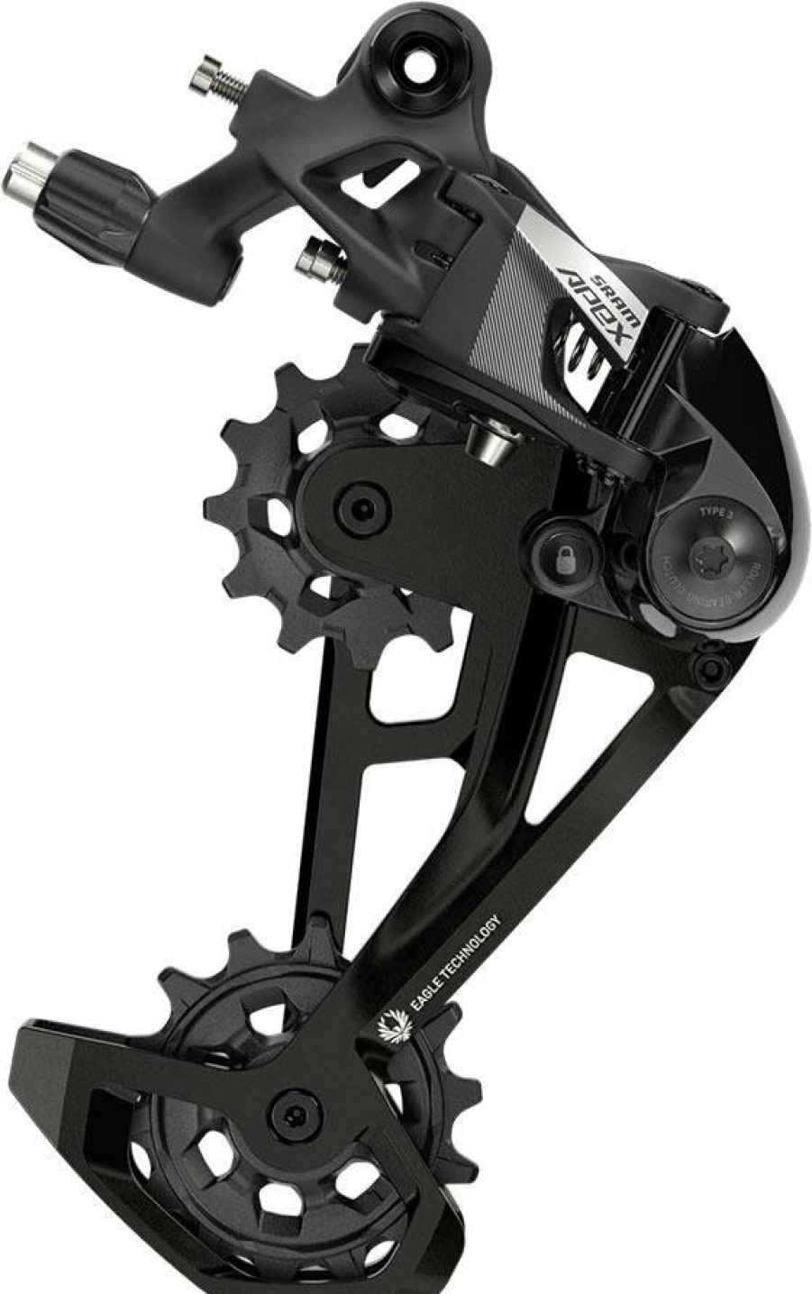 Bike Parts SRAM Derailleurs | Sram Apex D1 Eagle 12 Speed Rear Derailleur Black