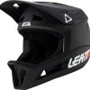 Helmets & Protection Leatt Kids Helmets | Leatt Junior Mtb Gravity 1.0 Full Face Helmet Black