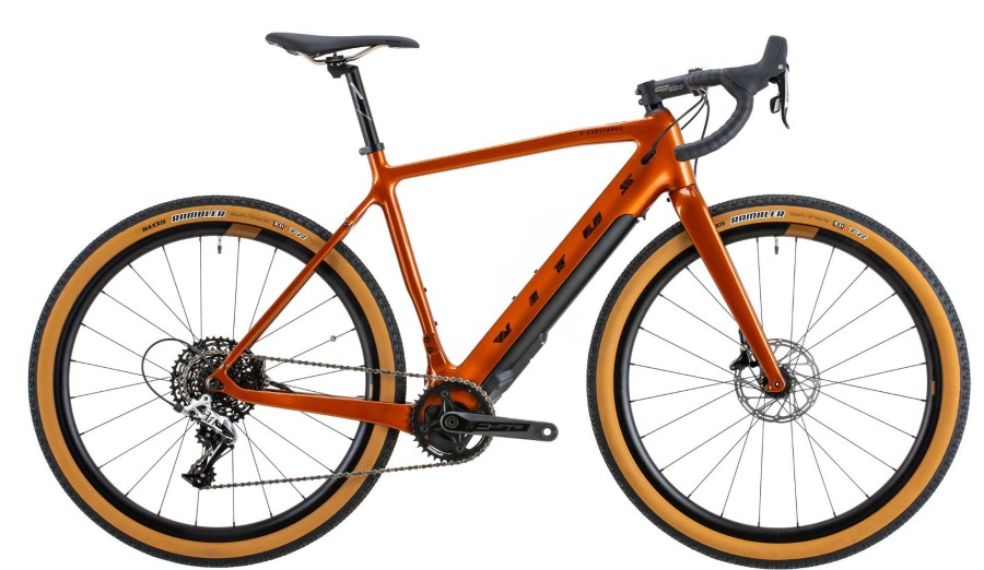 Bikes Vitus | Vitus E-Substance Carbon Rival Gravel Bike (Fazua) Copper