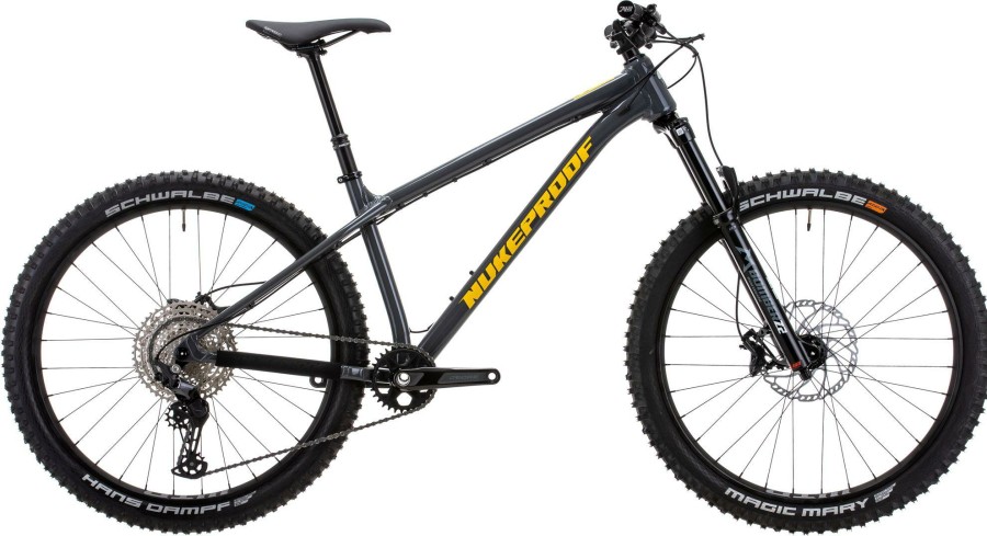 Bikes Nukeproof Hardtail Mountain Bikes | Nukeproof Scout 275 Comp Alloy Bike (Deore12) Bullet Grey