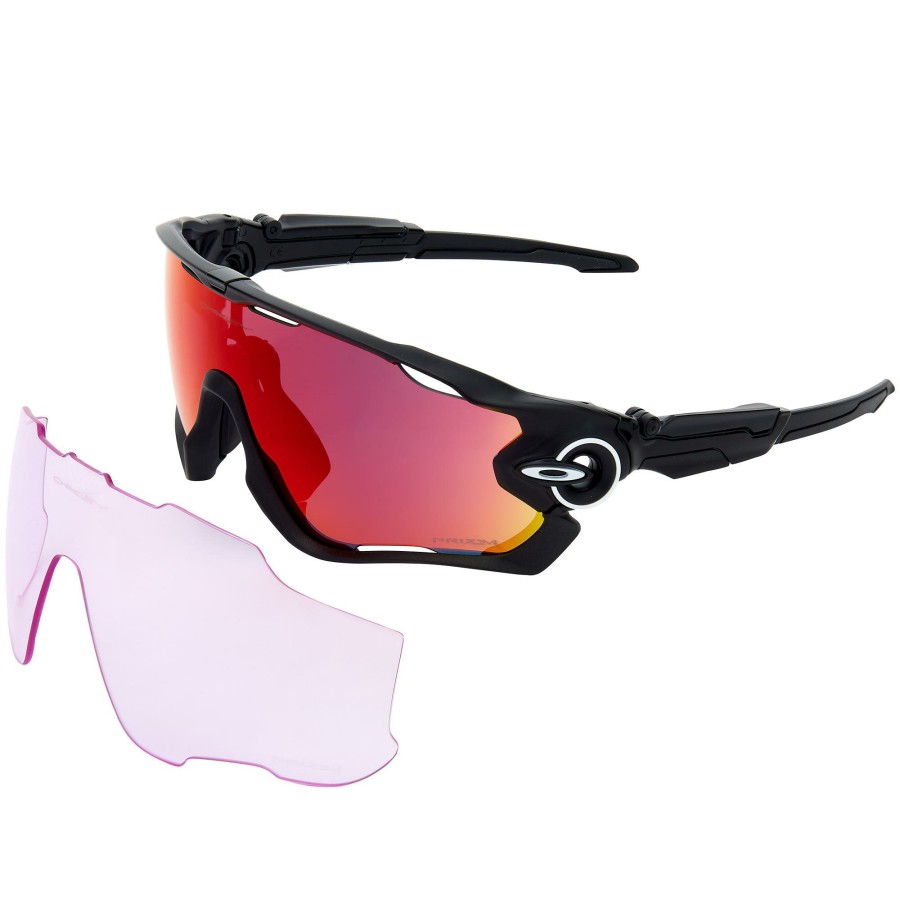 Helmets & Protection Oakley Sunglasses | Oakley Eyewear Jawbreaker Matte Black Prizm Dual Lens Sunglasses Black (Exclusive)