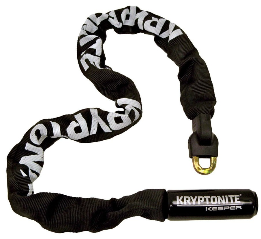 Accessories Kryptonite Locks | Kryptonite Keeper 785 Integrated Chain Black