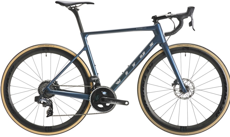 Bikes Vitus | Vitus Vitesse Evo Force Axs Road Bike Midnight Blue