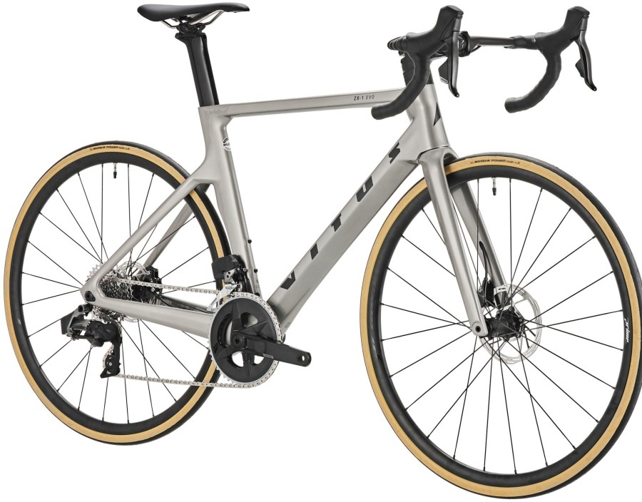 Bikes Vitus | Vitus Zx-1 Evo Rival Axs Road Bike Silver