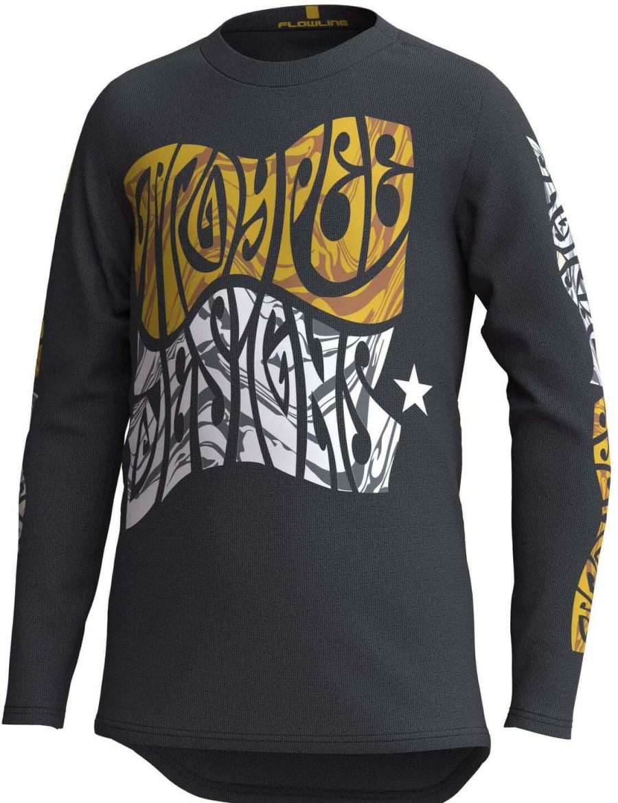 Clothing Troy Lee Designs Long Sleeve Jerseys | Troy Lee Designs Youth Flowline Long Sleeve Jersey Tripper Tripper Cement