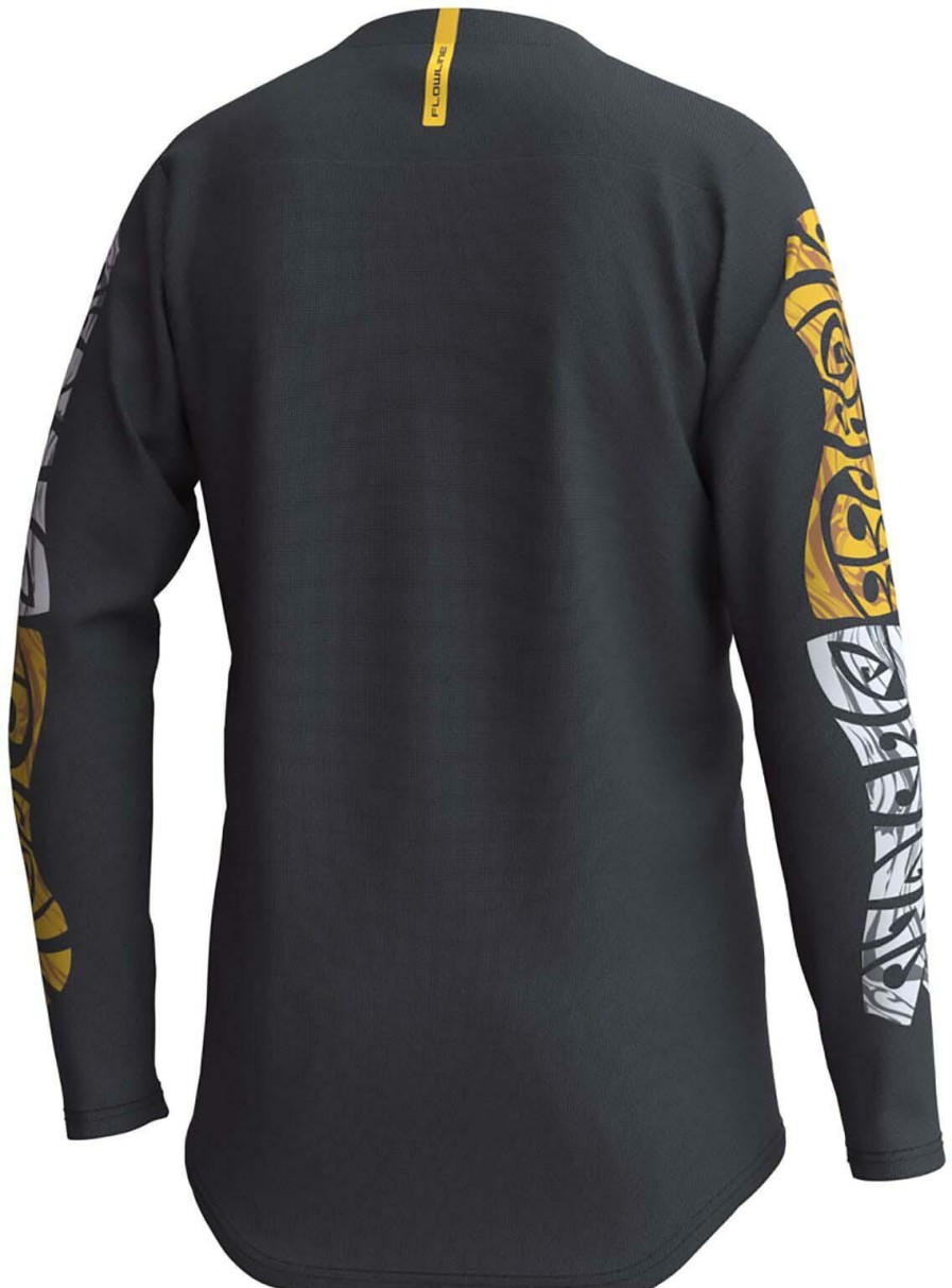 Clothing Troy Lee Designs Long Sleeve Jerseys | Troy Lee Designs Youth Flowline Long Sleeve Jersey Tripper Tripper Cement