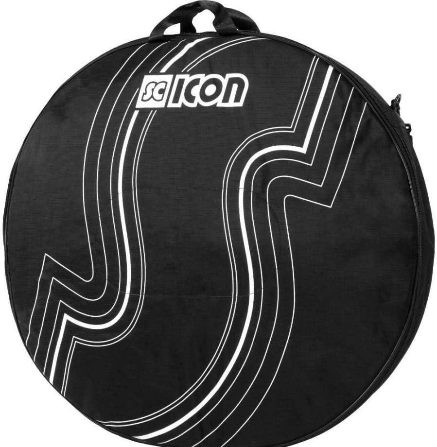 Accessories Scicon Bike Bags | Scicon Double Wheel Padded Road Bike Bag Black