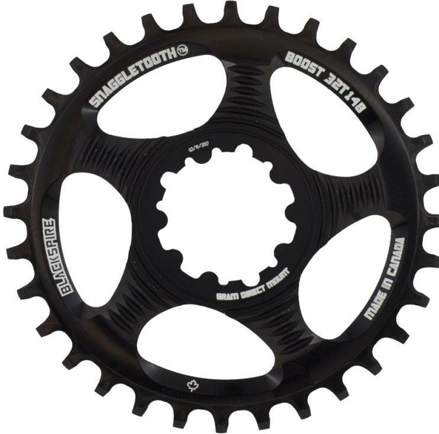 Bike Parts Blackspire Chainrings | Spire Snaggletoothdm Sram Boost Chainring Black