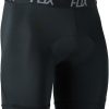 Clothing Fox Racing Waist Shorts | Fox Racing Tecbase Liner Lite Cycle Shorts Black